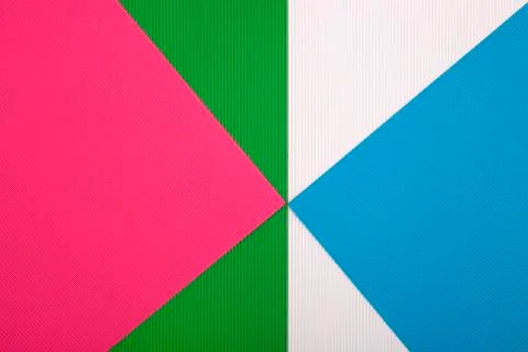 Abstract background of sheets of colored paper 库存插图