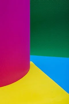 Abstract background of sheets of colored paper, for decoration Stock Photos