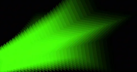 Abstract background shimmering green star Stock Footage 49165677