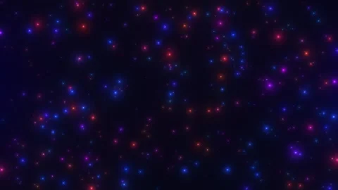 Abstract background with shimmering luminous glitter particles Stock Footage 268050589