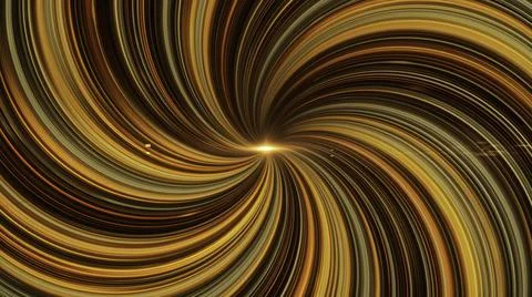 Abstract background with the shimmering vortex or energy flow. Animation. Brown 스톡 일러스트
