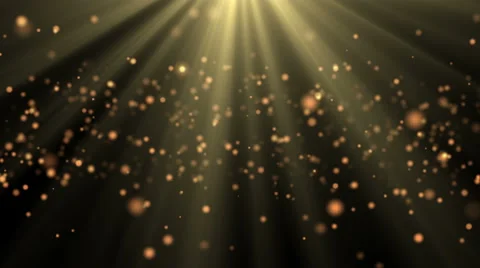 Abstract background shining bokeh sparkles and sunburst rays of light 4K UHD Stock Footage 65761937