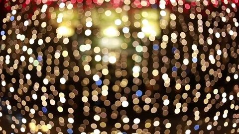 Abstract background with shining bokeh sparkles.  Stock Footage 74313098