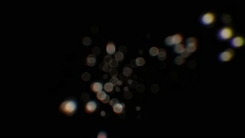 Abstract background with shining bokeh sparkling particles, Vidéo 102565974