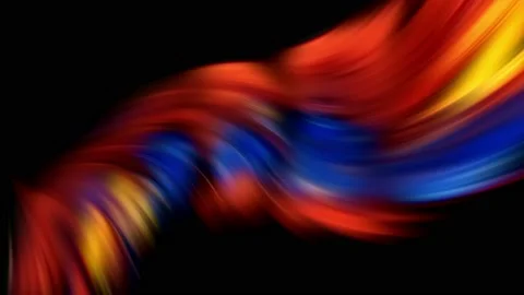 Abstract background. Shining on a dark background. The red and blue Northern Video stock 167225770