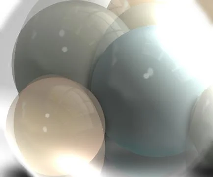 Abstract background from shiny balls 库存插图