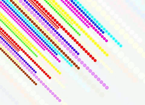 Abstract background with shiny circles Illustrazione stock