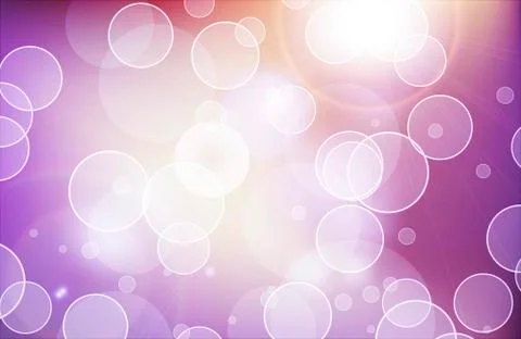 Abstract background with shiny circles Stock Illustration