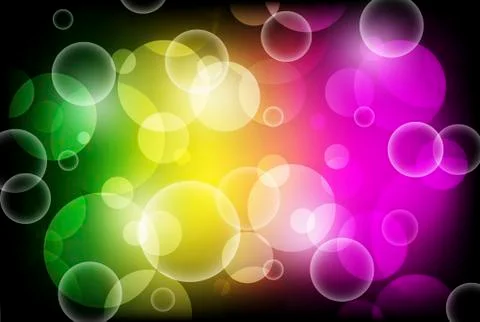 Abstract background with shiny circles Stock-Illustration