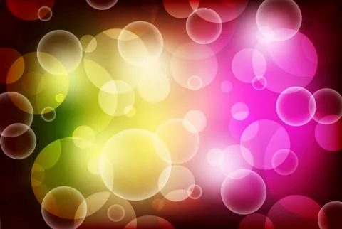 Abstract background with shiny circles Stock Illustration