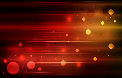 Abstract background with shiny circles Stock Illustration