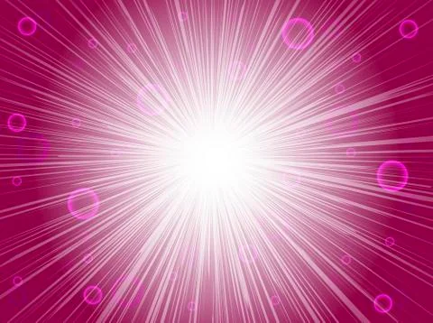 Abstract background with shiny circles Stock Illustration