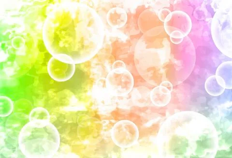 Abstract background with shiny circles Stock Illustration