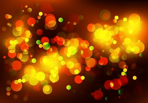 Abstract background with shiny circles Stock Illustration