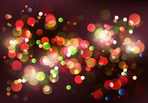 Abstract background with shiny circles Stock Illustration