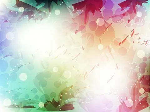 Abstract background with shiny circles Illustrazione stock