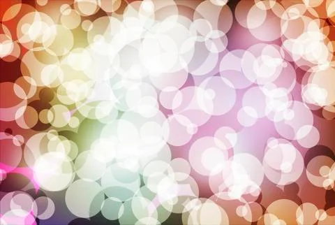 Abstract background with shiny circles Stock-Illustration