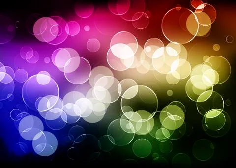 Abstract background with shiny circles Stock Illustration
