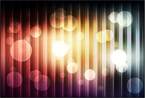 Abstract background with shiny circles Stock Illustration