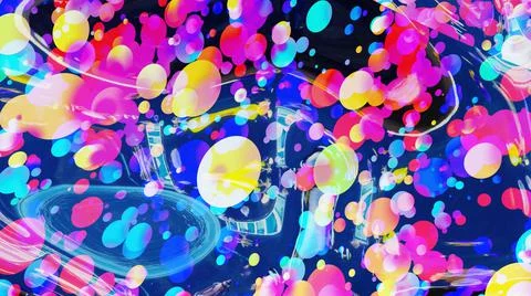 Abstract background of shiny glossy surface like wavy transparent liquid with Stockillustratie