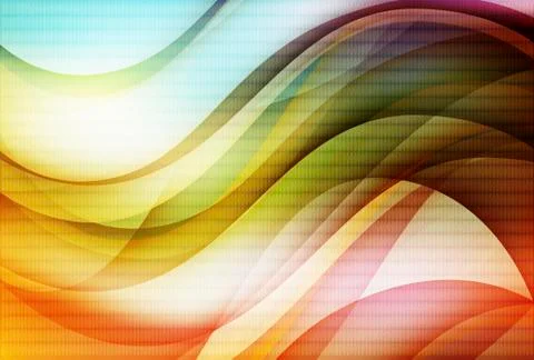 Abstract background with shiny lines Stock Illustration