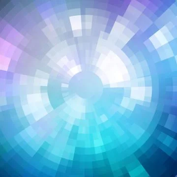 Abstract background shiny mosaic pattern Disco style.  For design party flye Stock Illustration