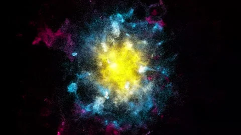 Abstract background shiny particles sparks light and energy waves Stock-Footage 251666954