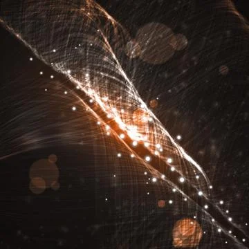Abstract background, shiny space Stock Illustration