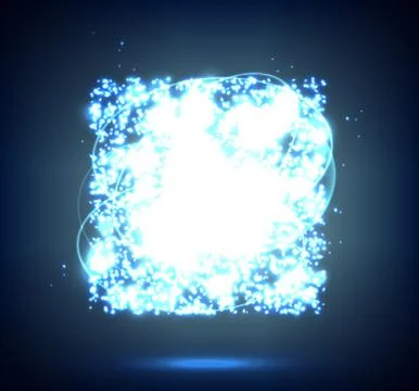 Abstract background, shiny space Stock Illustration