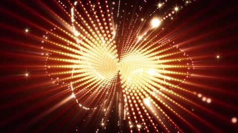 Abstract background shiny structure of objects and particles transforming Video stock 168506372