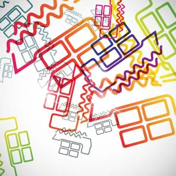 Abstract background: ship Stock Illustration