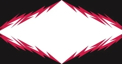 Abstract background with shock and lightning arrow. イラスト素材