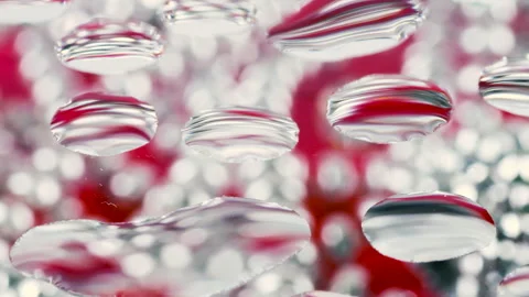 Abstract background in silver and red-purple tones. Vidéo 303615207