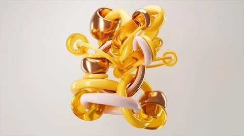 Abstract background. Simple geometric shapes. Stock Illustration