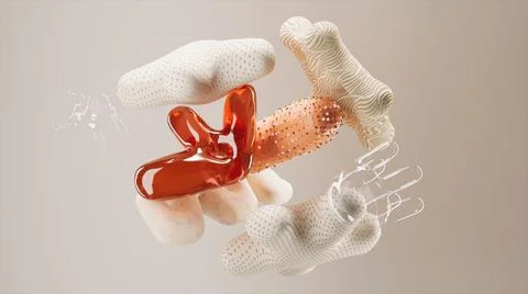 Abstract background. Simple geometric shapes. Stock Illustration