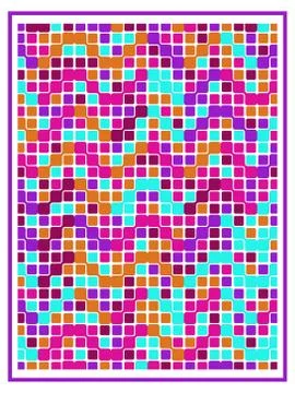 Abstract background. Simple pattern of geometric elements. Vertical template Stock Illustration