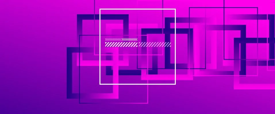Abstract background with simple square or rectangle geometrical shapes 스톡 일러스트