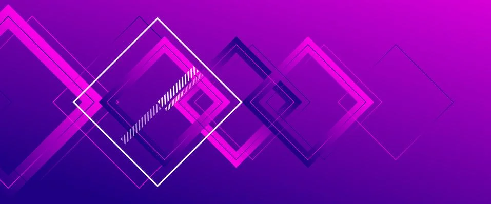 Abstract background with simple square or rectangle geometrical shapes Stock Illustration