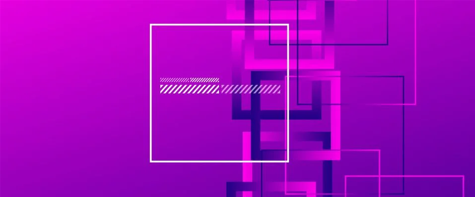Abstract background with simple square or rectangle geometrical shapes Illustrazione stock