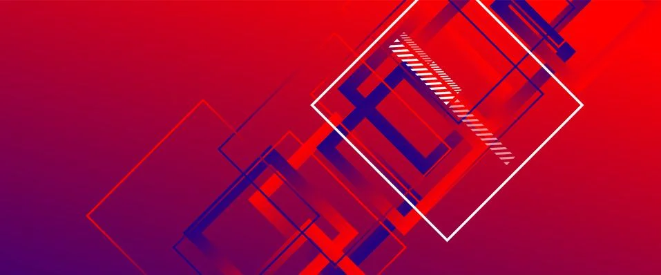 Abstract background with simple square or rectangle geometrical shapes Stock Illustration