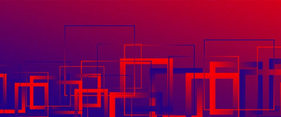 Abstract background with simple square or rectangle geometrical shapes Stock Illustration