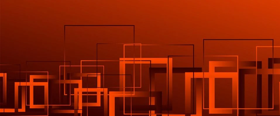 Abstract background with simple square or rectangle geometrical shapes Illustrazione stock