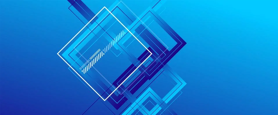 Abstract background with simple square or rectangle geometrical shapes 스톡 일러스트