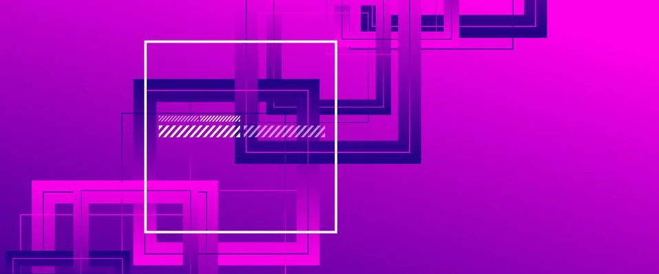 Abstract background with simple square or rectangle geometrical shapes Illustrazione stock