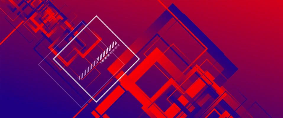 Abstract background with simple square or rectangle geometrical shapes イラスト素材
