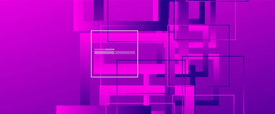 Abstract background with simple square or rectangle geometrical shapes Stock Illustration