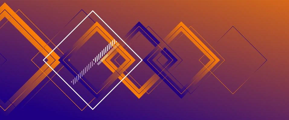 Abstract background with simple square or rectangle geometrical shapes イラスト素材