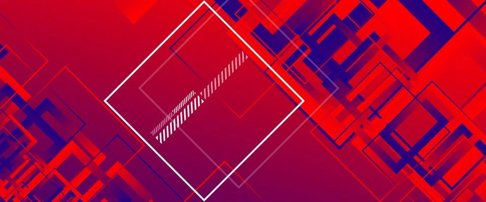 Abstract background with simple square or rectangle geometrical shapes イラスト素材