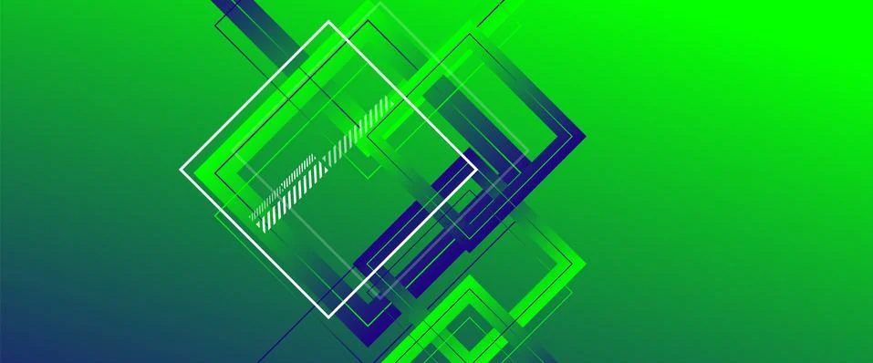 Abstract background with simple square or rectangle geometrical shapes Stock Illustration