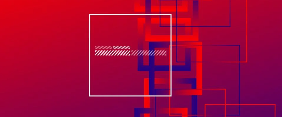 Abstract background with simple square or rectangle geometrical shapes Stock Illustration
